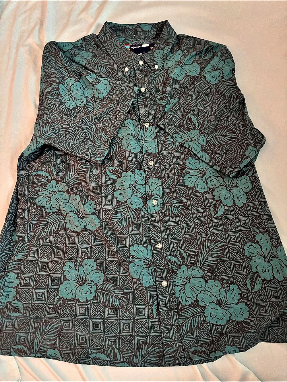 Reyn Spooner Hawaiian shirt Floral Size XXL NWT